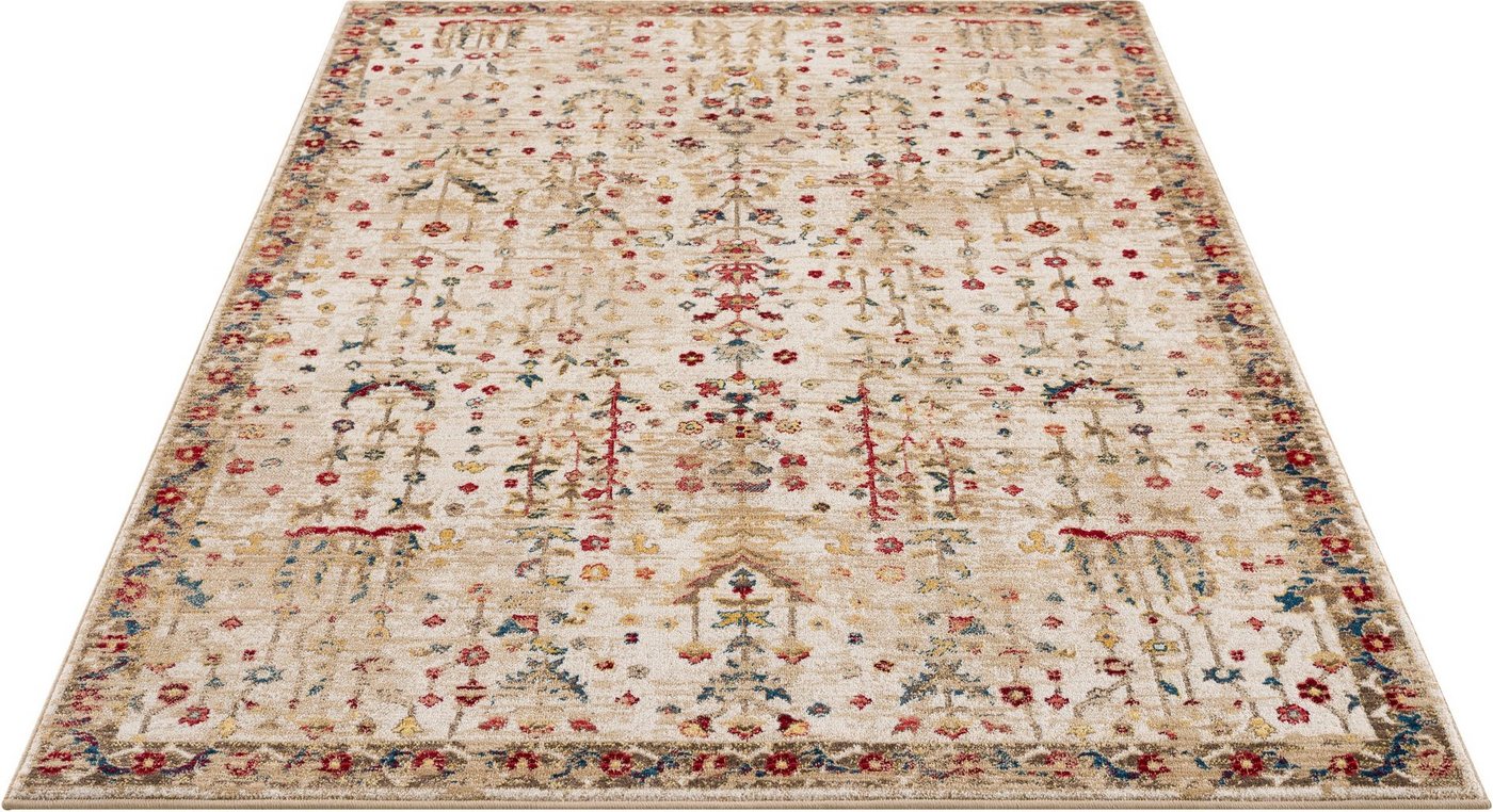 Teppich Clovis, Home affaire, rechteckig, Höhe: 11 mm, Teppich im Orient-Design, mit Bordüre, Vintage von Home affaire