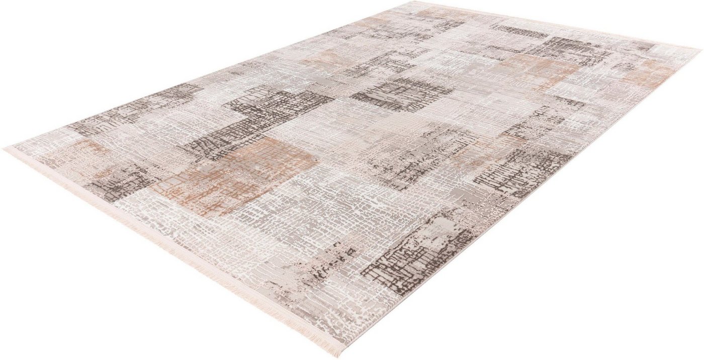 Teppich Mika, Home affaire, rechteckig, Höhe: 12 mm, Vintage Design, Wohnzimmer von Home affaire