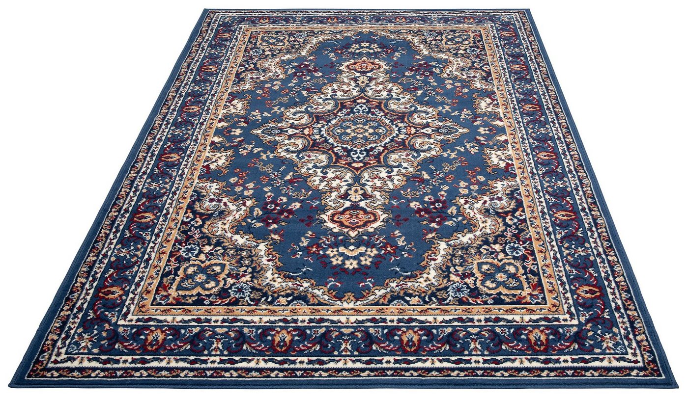 Teppich Oriental, Home affaire, rechteckig, Höhe: 7 mm, Orient-Optik, mit Bordüre, Teppich, Kurzflor, Weich, Pflegeleicht von Home affaire