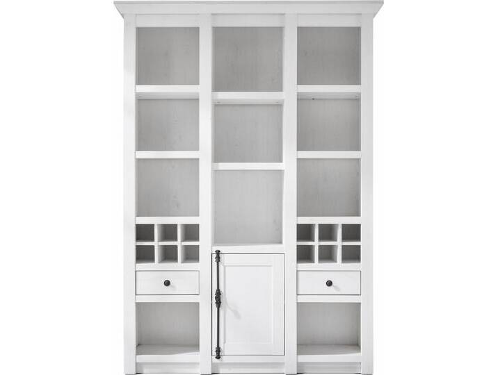 Vitrine HOME AFFAIRE California , weiß (pinie weiß), Schränke, Höhe 207 cm von Home-affaire