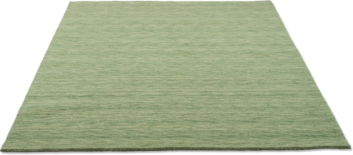Wollteppich Karchau, Home affaire, rechteckig, Höhe: 13 mm, Handweb Teppich, meliert, reine Wolle, handgewebt, brilliante Farben von Home affaire