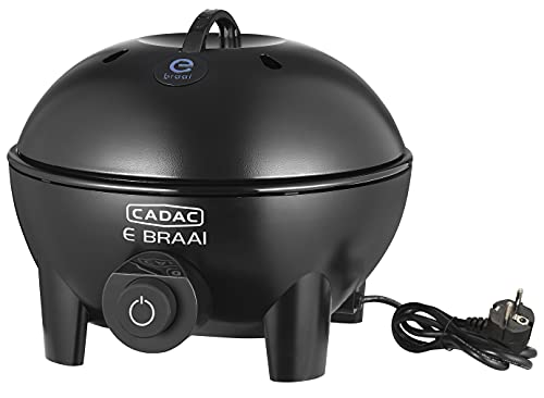Cadac®E-BRAAI Ø40 Elektrischer Grilltischmodell mit Auto-Temperaturregelung und Grillgreen Keramikbeschichtung von CADAC