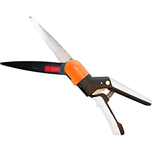 HOME It® Grasschere 180 Grad - Schwarz, Orange & Weiß Grasschere mit Stiel von Home>it