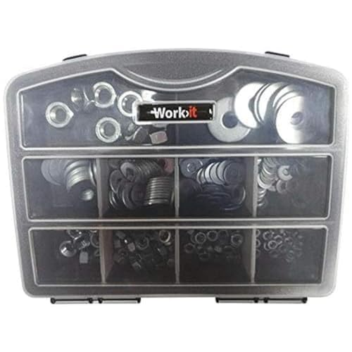 Home>it Unterlegscheiben und Muttern im Sortimentskasten mit 216 Teilen Home>it Unterlegscheiben und Muttern im Sortimentskasten mit 216 Teilen von Home>it