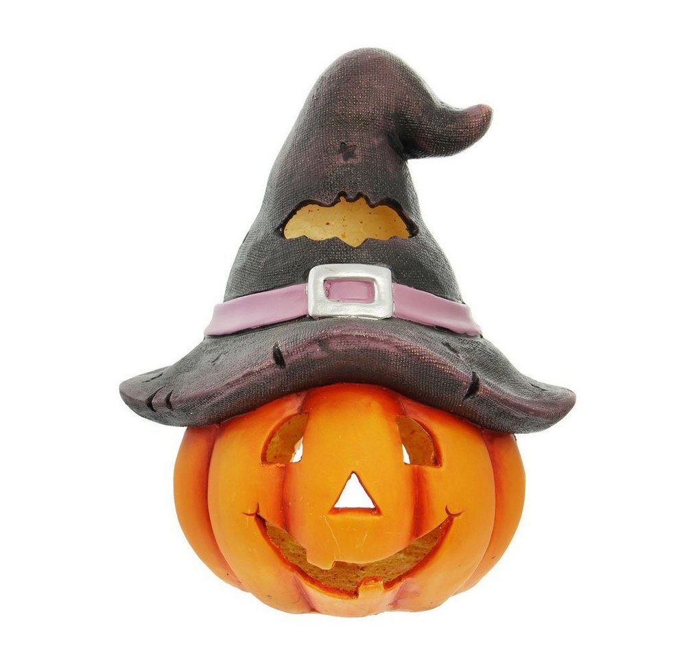 Home-trends24.de Dekofigur Kürbis groß Windlicht Pumkin Hexenhut Kürbiskopf Halloween 33 cm Home-trends24.de Dekofigur Kürbis groß Windlicht Pumkin Hexenhut Kürbiskopf Halloween 33 cm von Home-trends24.de