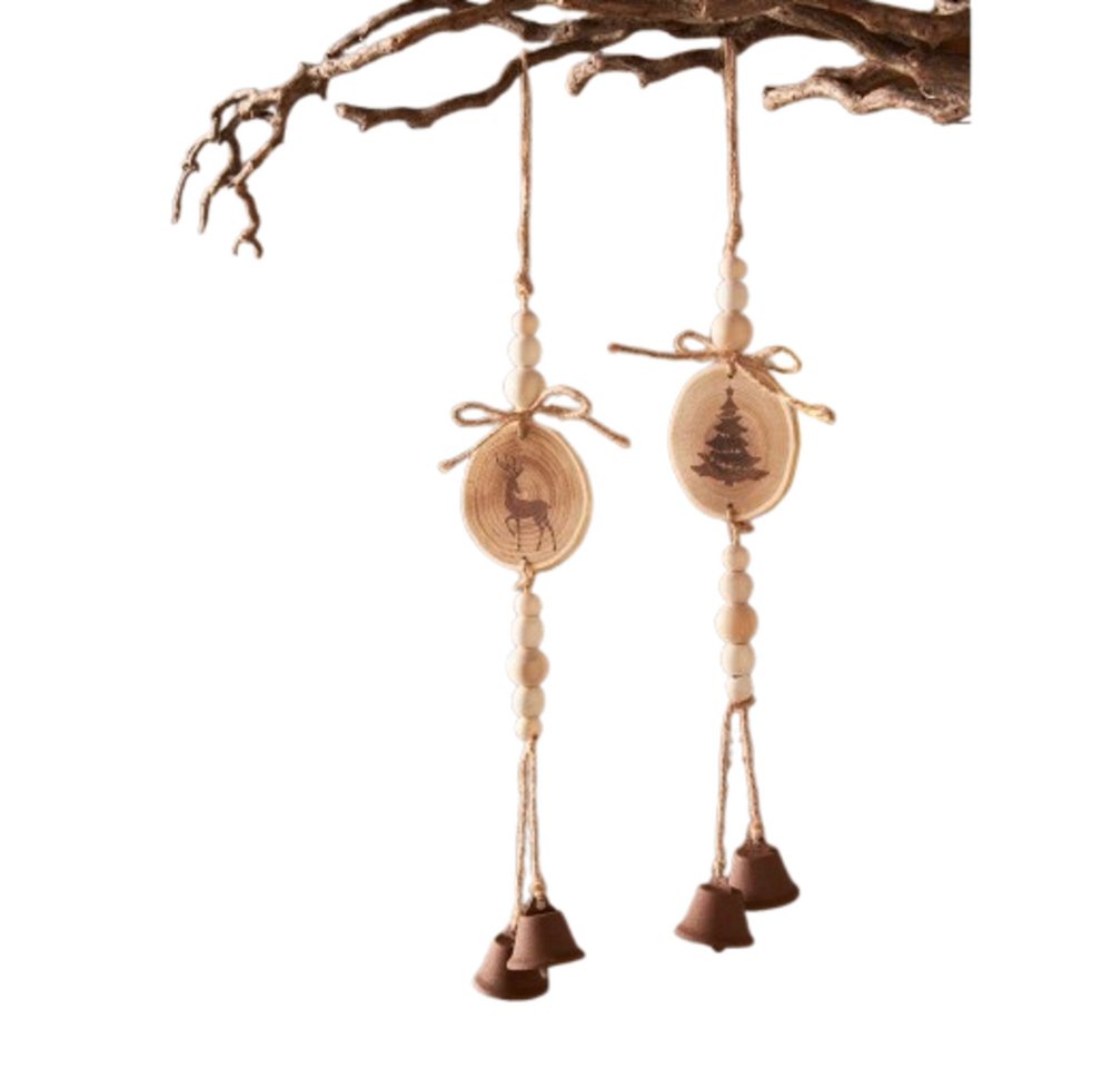 Home-trends24.de Dekohänger Hänger Dekohänger Winterhänger Holz Rentier Hirsch 2er Set Home-trends24.de Dekohänger Hänger Dekohänger Winterhänger Holz Rentier Hirsch 2er Set von Home-trends24.de