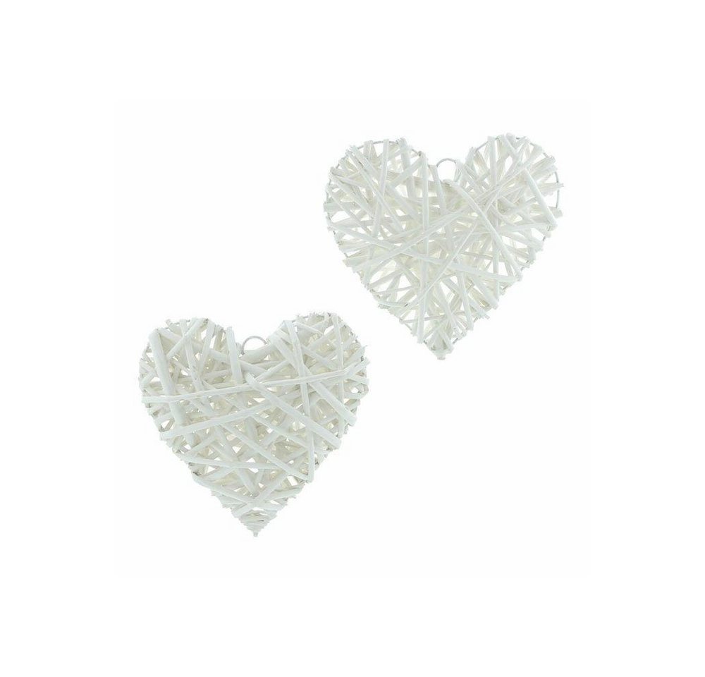 Home-trends24.de Dekohänger Herz Weide Hänger 2er Set weiß Fenster Deko Muttertag Valentinstag Home-trends24.de Dekohänger Herz Weide Hänger 2er Set weiß Fenster Deko Muttertag Valentinstag von Home-trends24.de