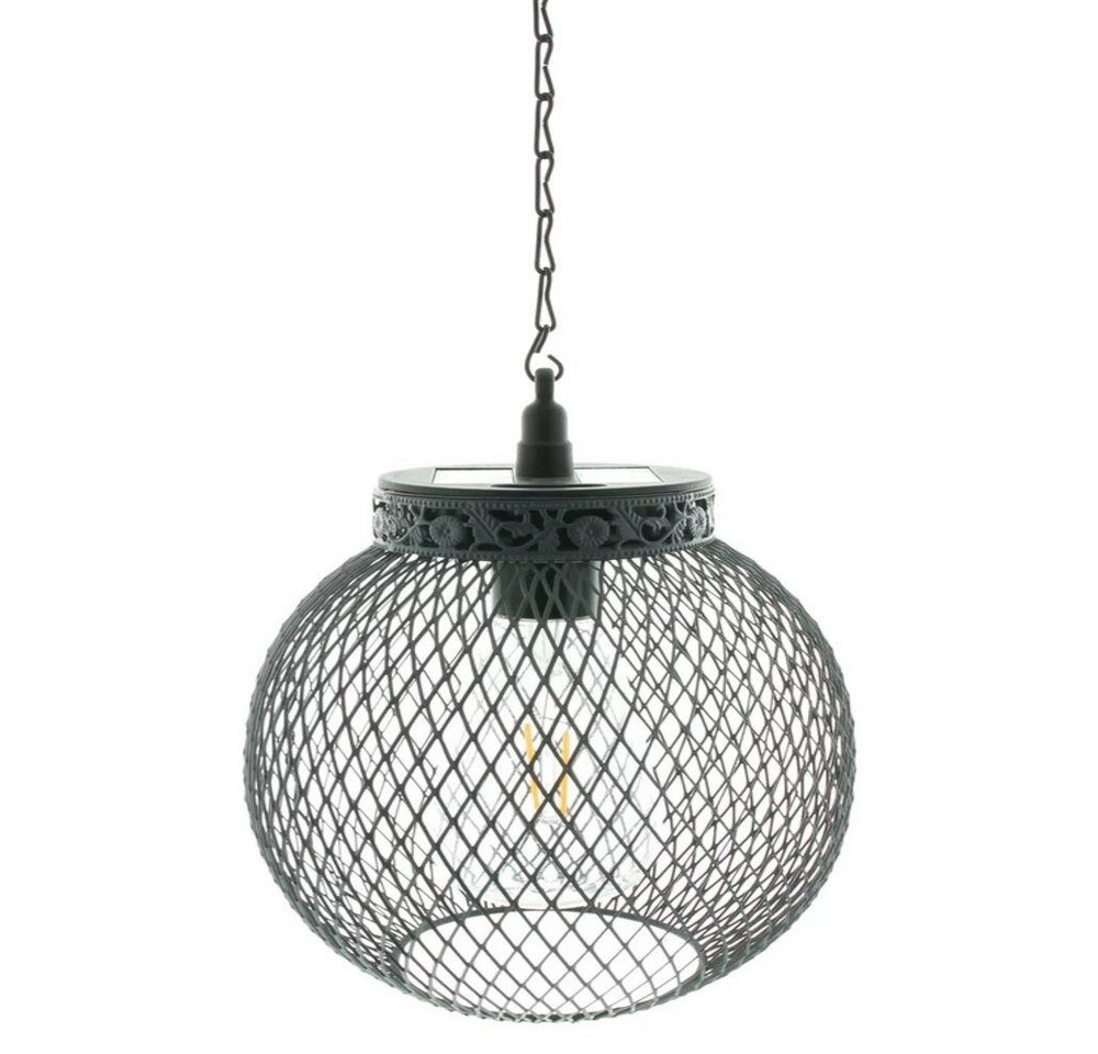Home-trends24.de LED Solarleuchte Hängelaterne Solar Metall Hängelampe Garten Terrasse Warmweiß Schwarz, Solar, LED wechselbar Home-trends24.de LED Solarleuchte Hängelaterne Solar Metall Hängelampe Garten Terrasse Warmweiß Schwarz, Solar, LED wechselbar von Home-trends24.de