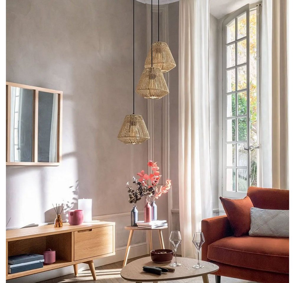 Home-trends24.de Pendelleuchte Hängeleuchte Hängelampe Braun Rattan Natur Lampe Home-trends24.de Pendelleuchte Hängeleuchte Hängelampe Braun Rattan Natur Lampe von Home-trends24.de