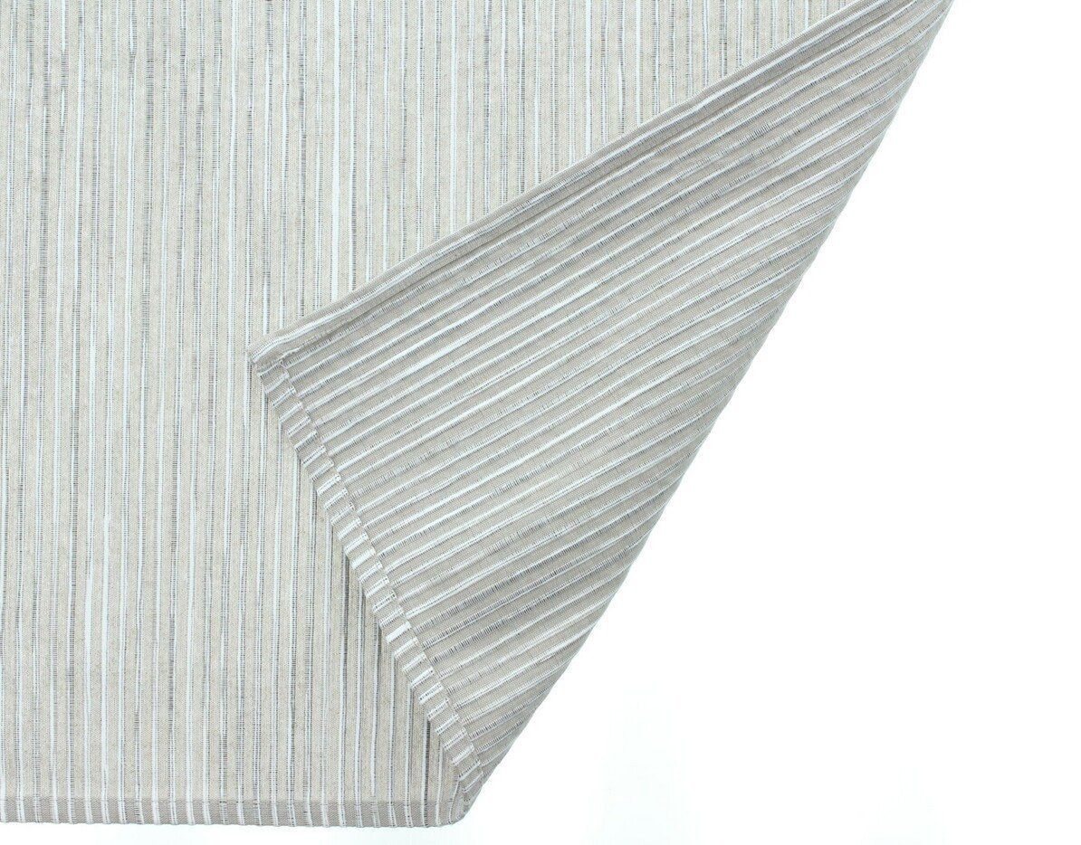 Home-trends24.de Platzset Platzmatte Taupe beige Platzset Uni Textil Tischdeko 2er Set, (2-St) von Home-trends24.de