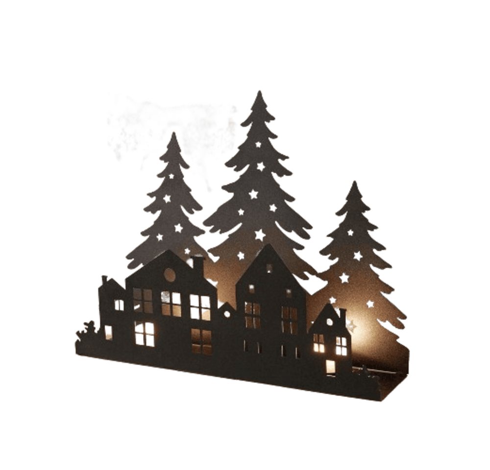 Home-trends24.de Teelichthalter Häuser Bäume Winter Weihnachten Beleuchtung Deko Kerzen Home-trends24.de Teelichthalter Häuser Bäume Winter Weihnachten Beleuchtung Deko Kerzen von Home-trends24.de