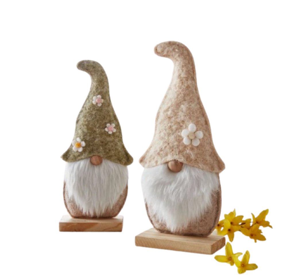 Home-trends24.de Wichtel Wichtel Deko Figur Holz Frühling Stand Skulptur Zottelbart 2er Set Home-trends24.de Wichtel Wichtel Deko Figur Holz Frühling Stand Skulptur Zottelbart 2er Set von Home-trends24.de