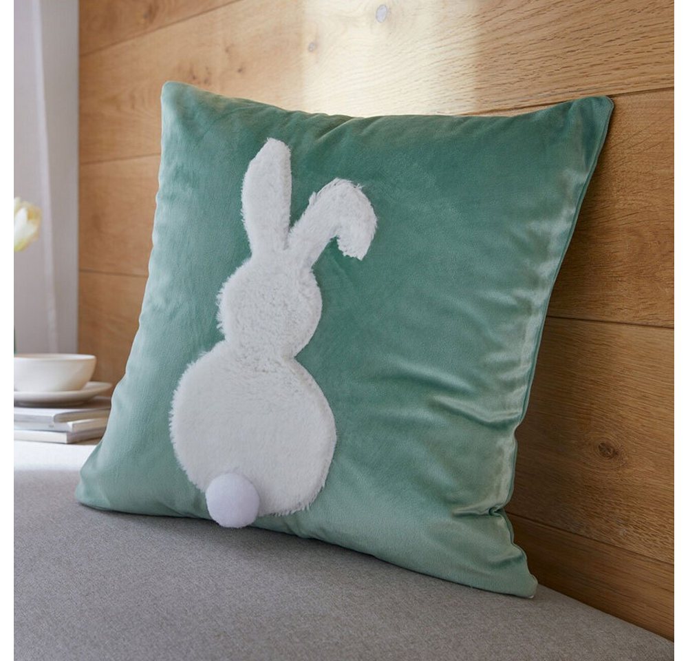 Kissenhülle Kissenhülle Schlappohr Kissen Ostern Hase Osterhase Osterdeko 40 x 40, Home-trends24.de von Home-trends24.de