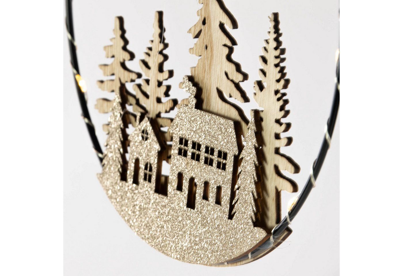 Home & styling collection Dekoobjekt (1 Stk., Deko-Objekt), LED Weihnachtsdekoration von Home & styling collection