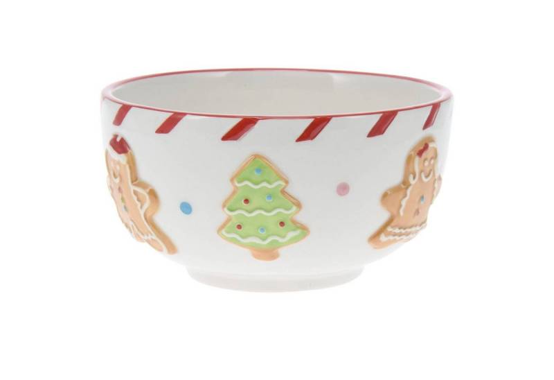 Home & styling collection Schüssel GINGERBREAD, Keramik, (1 Stk) von Home & styling collection