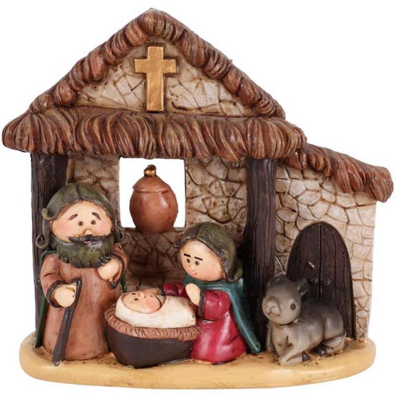 Home & styling collection Weihnachtsfigur Weihnachtskrippe (1 Stk., Deko-Objekt) von Home & styling collection