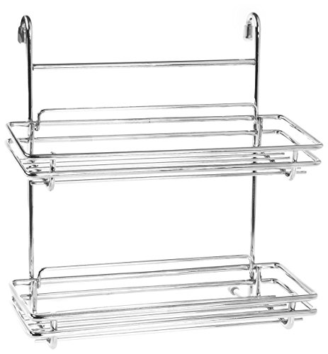 Home 2stöckige Konsole, Metall, Stahl Home 2stöckige Konsole, Metall, Stahl von HOME