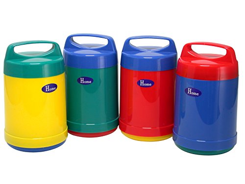 HOME Lebensmittelhalter Farben 1,4 Liter Lebensmittelkonservierung, Material, Multicolor von HOME