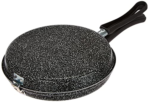 Home Omelettdreher Antihaft, Stein, Schwarz/Silber, 24 cm von HOME