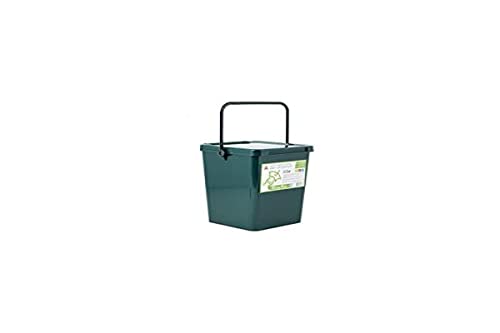 Home ricybox feuchten Aufbewahrungsbox mit Deckel, 10 Liter, Kunststoff, Grün, 23.5 x 24 x 29.5 cm von HOME