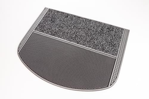Home2Fashion PUR | TwinClean Fußmatte | ca. 71 x 56 cm | Eingangsmatte | Innen- und Außenbereich | Anthrazit- Metalic, ca. 71 x 56 cm, 282688IO von Home2Fashion