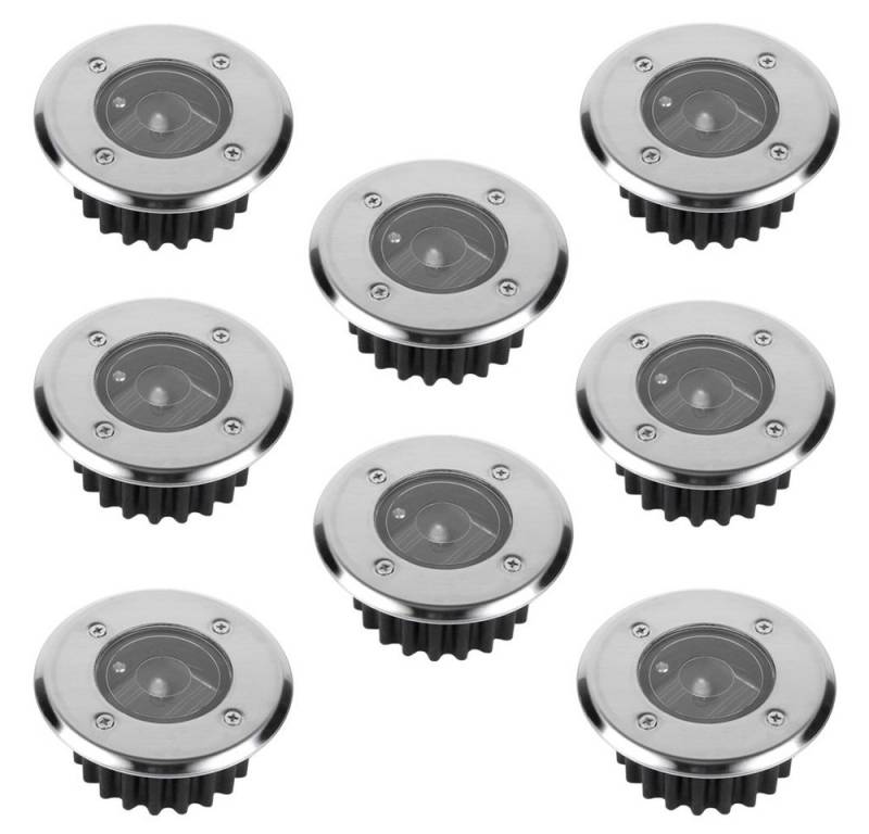 Home4Living LED Solarleuchte LED Solar Bodeneinbaustrahler Bodeneinbauleuchte Sets rund, Dämmerungssensor, inkl. LED, Solarbetrieb Home4Living LED Solarleuchte LED Solar Bodeneinbaustrahler Bodeneinbauleuchte Sets rund, Dämmerungssensor, inkl. LED, Solarbetrieb von Home4Living