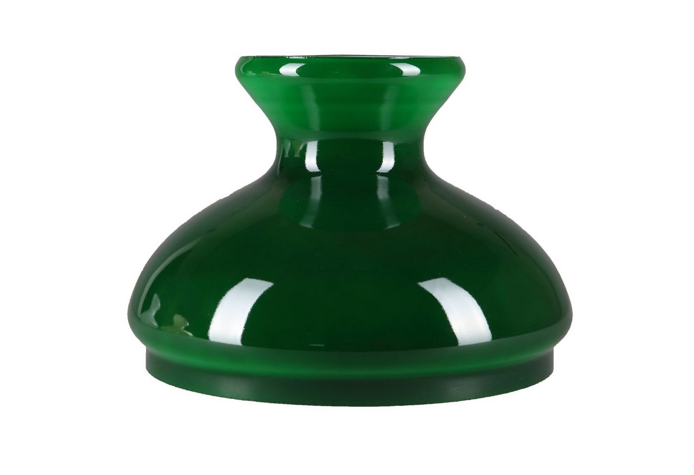 Home4Living Lampenschirm Petroleumglas Lampenglas Ersatzglas Ø185mm Opalglas Grün, Dekorativ von Home4Living
