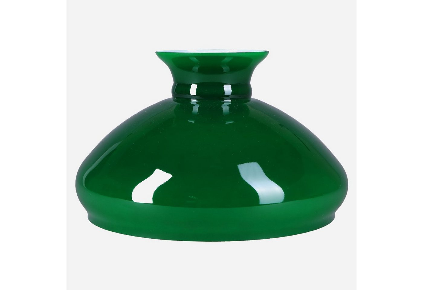 Home4Living Lampenschirm Petroleumglas Lampenglas Ø 282mm Ersatzglas grün Glasschirm, Dekorativ von Home4Living