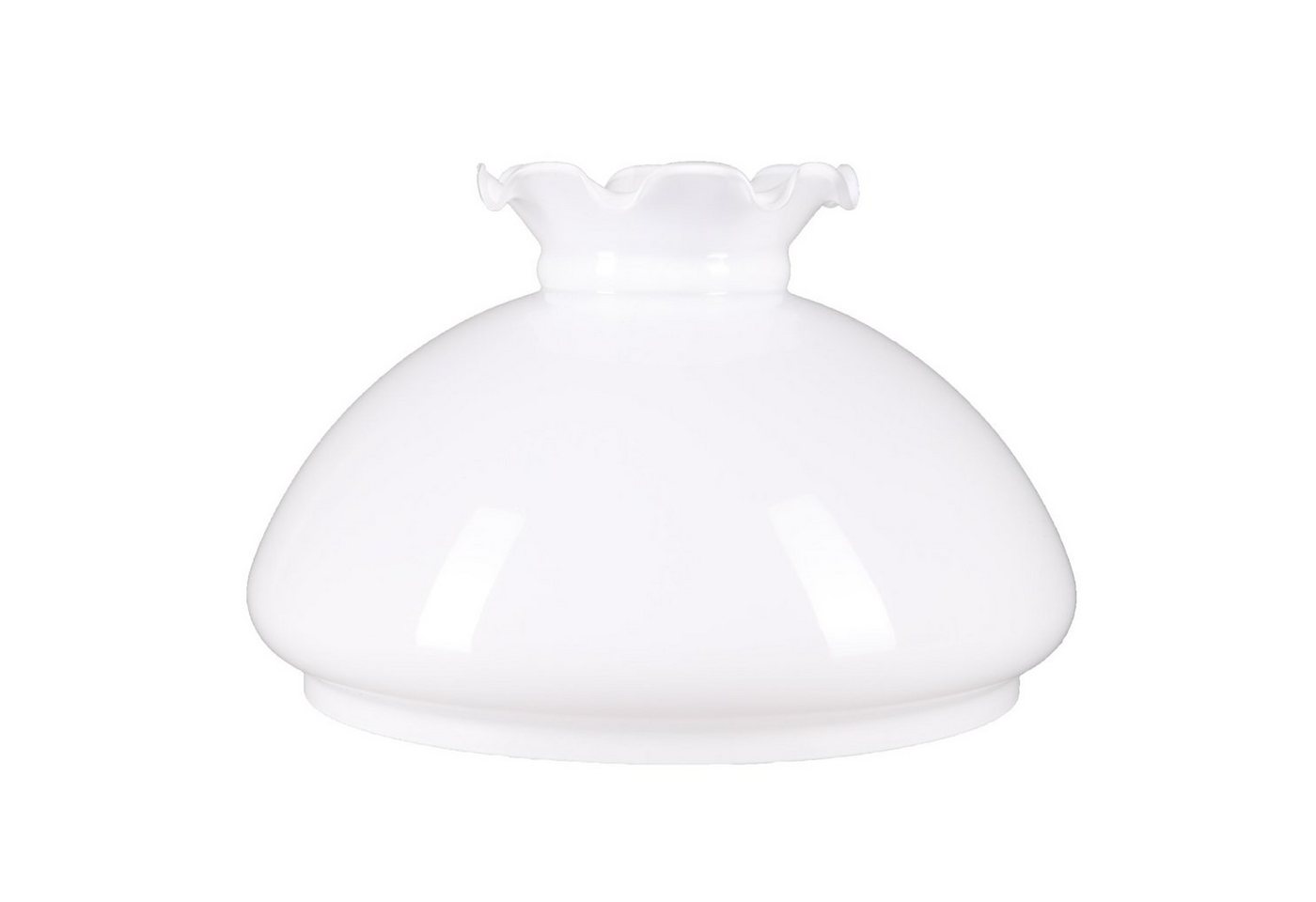 Home4Living Lampenschirm Petroleumglas Lampenglas Ø 234mm Vestaschirm Ø 234mm, Dekorativ von Home4Living