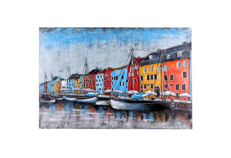 Home4Living Metallbild Wandbild 3D-Bild 120x80cm Unikat Motiv handmade, Norwegen, 3D Effekt Home4Living Metallbild Wandbild 3D-Bild 120x80cm Unikat Motiv handmade, Norwegen, 3D Effekt von Home4Living