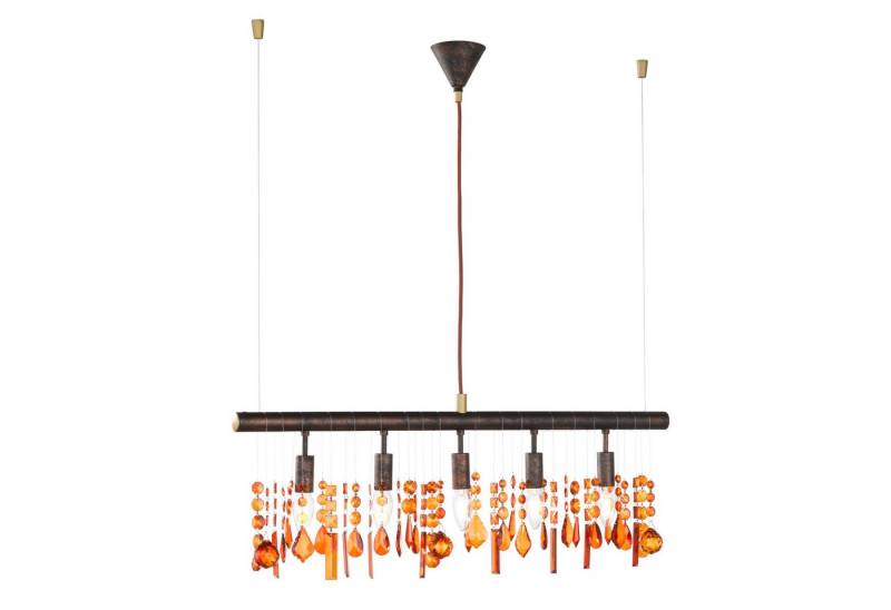 Home4Living Pendelleuchte Pendellampe Hängeleuchte 5flg Acrylglas Hängelampe E14, ohne Leuchtmittel, Acrylglasbehang von Home4Living