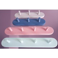 Handgefertigte Holz Shaker Kleiderhaken in Verschiedenen Farben von Home4Wood