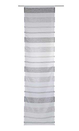 Home4You Flächenvorhang Schiebevorhang Schiebegardine | Anthrazit-Taupe | Transparent | 60x245 cm | Polyester Home4You Flächenvorhang Schiebevorhang Schiebegardine | Anthrazit-Taupe | Transparent | 60x245 cm | Polyester von Home4You