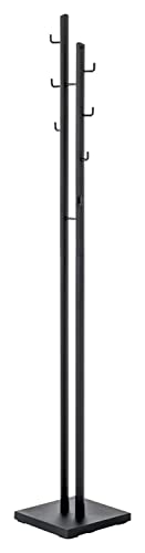 Home4You Kleiderständer - Schwarz - Metall - Stahl - 29 x 176 cm Home4You Kleiderständer - Schwarz - Metall - Stahl - 29 x 176 cm von Home4You