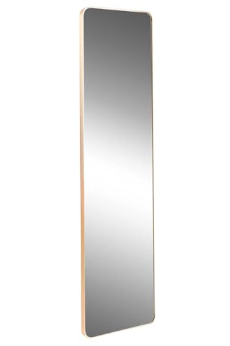 Home4You Rahmenspiegel Wandspiegel Flurspiegel | 30x150 cm | Metall | Goldfarben von Home4You