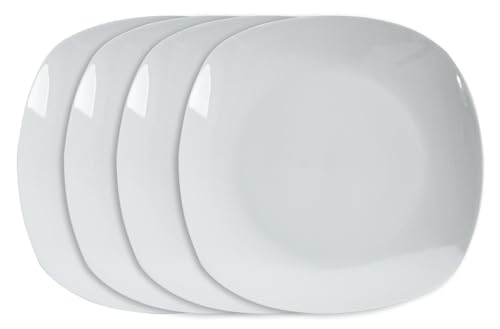 Home4You Speiseteller Flachteller Essteller - Porzellan - Weiß - 27 cm - 4er Set Home4You Speiseteller Flachteller Essteller - Porzellan - Weiß - 27 cm - 4er Set von Home4You