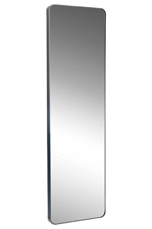 Home4You Spiegel TAINA, B 30 x H 100 cm, Rahmen in Schwarz, Metall, lackierte Rahmenoberfläche von Home4You