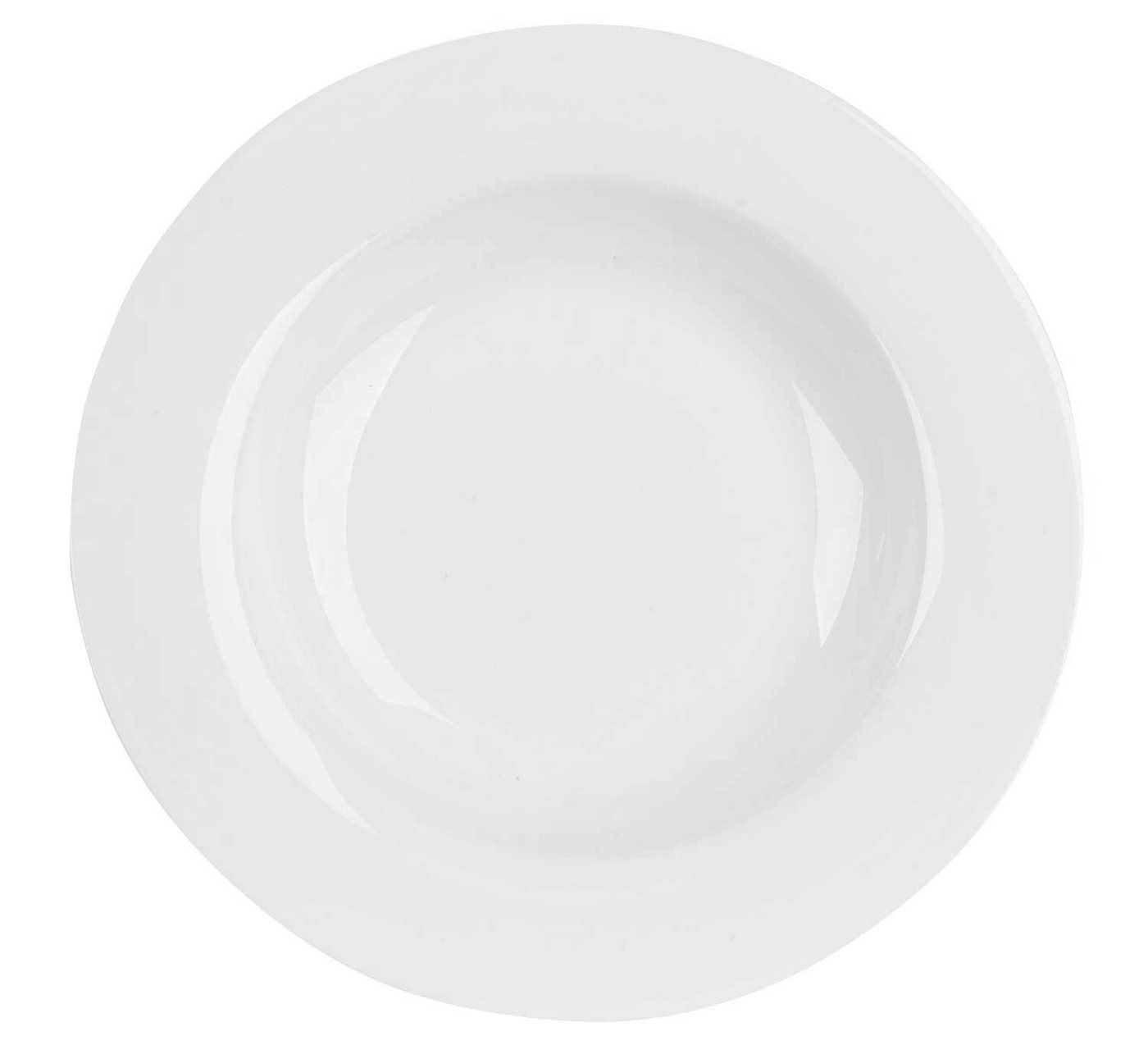 Home4You Suppenteller, Ø 21,5 cm, Bone China, Spülmaschinenfest, (1 St) von Home4You