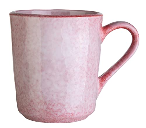 Home4You Kaffeetasse Kaffeebecher Teetasse | Steingut | Rosa | 355 ml von Home4You