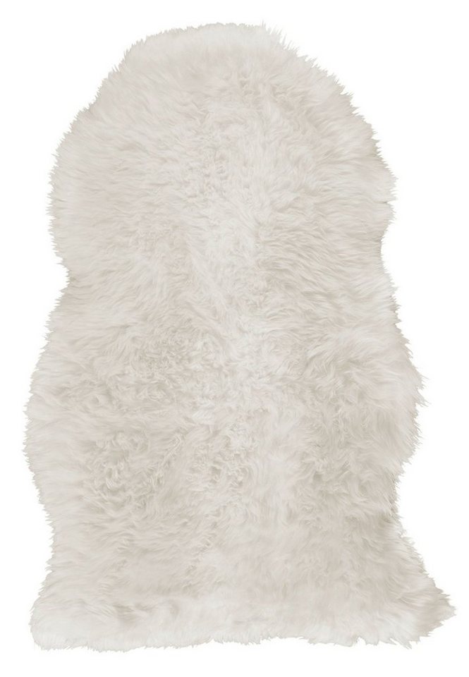 Home4You Fellteppich Schaffell, B 55 cm x L 90 cm, Naturweiß, fellförmig Home4You Fellteppich Schaffell, B 55 cm x L 90 cm, Naturweiß, fellförmig von Home4You