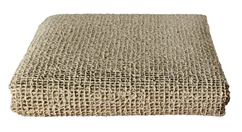 Teppichstop - Beige - Jute - Naturlatex-Beschichtung - 120 x 190 cm von Home4You