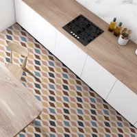 Birmingham-Muster Fliesenaufkleber, Geeignet Für Wand Und Boden, Küchen Backsplash Bad Abnehmbares Wasserdichtes, Packung Mit 10, Sku Birm von HomeArtStickers