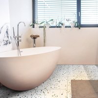 Grün-Weiße Terrazzo-Fliesenaufkleber, Küchendekoration, Fliesenaufkleber, Fliesenaufkleber Für Küche, Badezimmer, Bodenaufkleber, 10Er-Pack, Sku Twti von HomeArtStickers