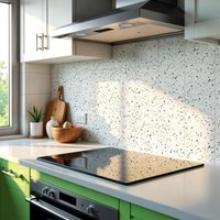 Grün-Weiße Terrazzo-Fliesenaufkleber, Küchendekoration, Fliesenaufkleber, Fliesenaufkleber Für Küche, Badezimmer, Bodenaufkleber, 10Er-Pack, Sku Twti von HomeArtStickers