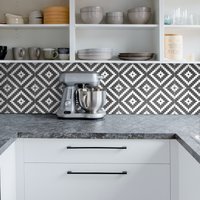 Klebefolie Für Fliesen, Dekoration Küchen, Kitchen Backsplash, Skurt33 von HomeArtStickers