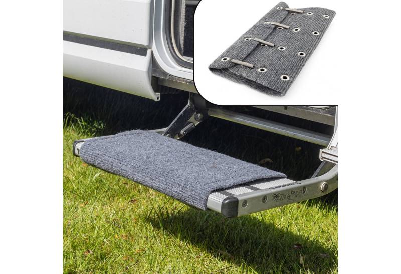 HomeBee Fußmatte HomeBee® rutschfeste Wohnmobil Trittstufen Fußmatte, für Wohnwagen, Rechteckig, Höhe: 5 mm, Rutschfest, Trittstufen-Fußmatte, Camping-Trittstufen, Fußabtreter von HomeBee