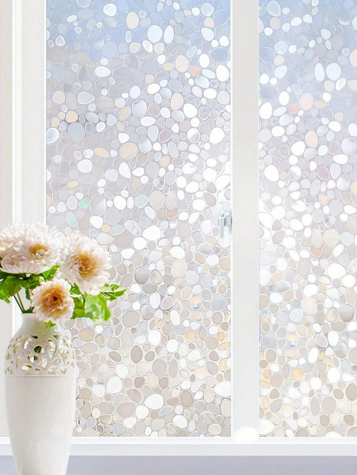 HomeBella Fensterfolie Sichtschutzfolie statisch haftend Blickschutz blickdicht und abloesbar HomeBella Fensterfolie Sichtschutzfolie statisch haftend Blickschutz blickdicht und abloesbar von HomeBella