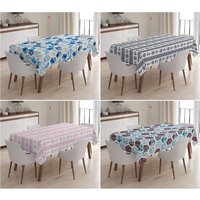 Maritime Tischdecke, Blaue Tischwäsche, Sea Life Geschirr, Tischdecke von HomeCraftsTR
