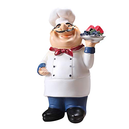 HomeDecTime Chefkoch Figur Kochen Koch Küche Deko - Früchte von HomeDecTime