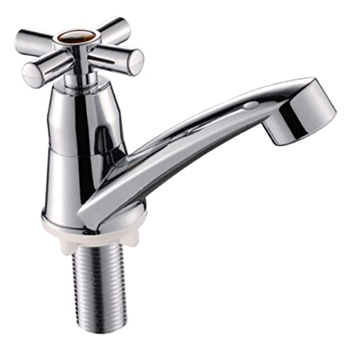 HomeDecTime Kaltwasser Armatur Wasserhahn Waschbeckenarmatur Kaltwasserhahn kunststoff Einhebelarmatur Badarmatur für Bad Waschtisch - Griff C von HomeDecTime